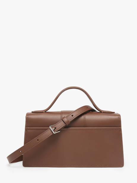 Cross Body Tas Paris Ily Leder Lancaster Bruin paris ily 10 ander zicht 3